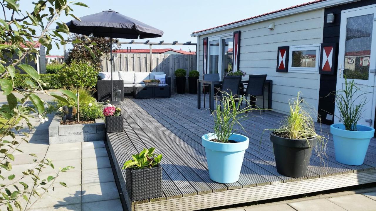 Olmenduin Chalet Olm Zeeland ซีรอสแกร์เกอ ภายนอก รูปภาพ
